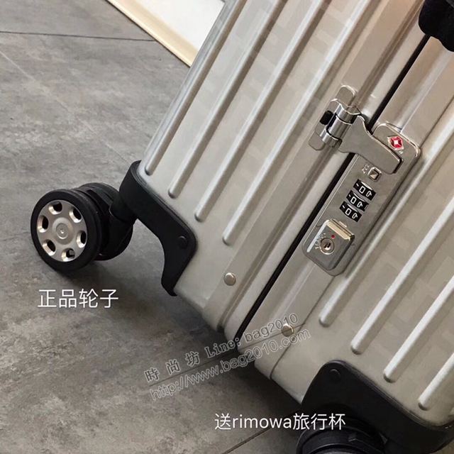 Rimowa拉杆箱 66627 Fendi x rimowa 全鋁鎂合金 日默瓦拉箱 馮彥霖同款旅行箱xzx1009